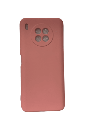 CARCASA NOVA 8I SILICONA PALO ROSA