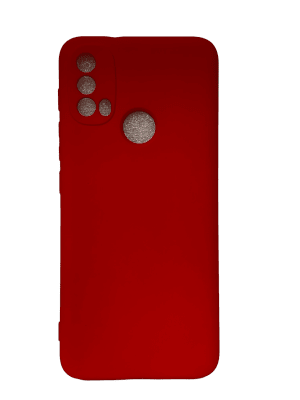 Carcasa Silicona Roja Motorola E307E401