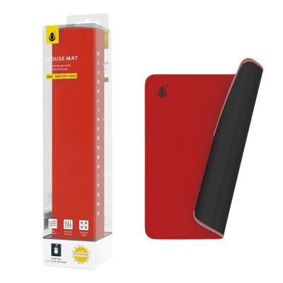 MousePad One Plus Rojo 24.5x21.0 1.5mm M29361