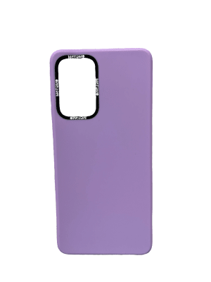 Carcasa Motomo A52/A52s Silicona Morado1