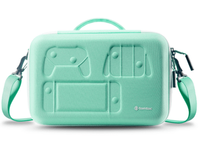 Tomtoc Estuche Almacenamiento Nintendo Switch Verde6