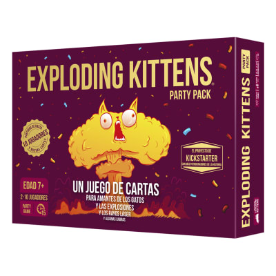 Juego de mesa Exploding Kittens Party Pack1