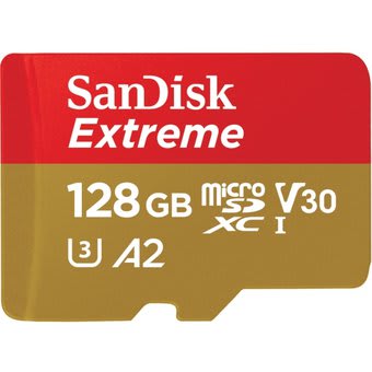 Tarjeta de Memoria Sandisk Extreme 128 Gb1