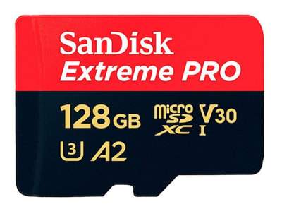 Tarjeta Micro SDXC Extreme Pro 128 GB SanDisk 4k2