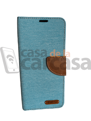 FLIP COVER MEZCLILLA CELESTE A20/A303