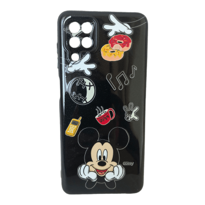 Carcasa A12 Disney Mickey Negro1