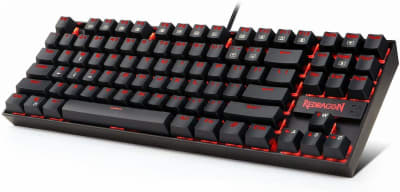 Teclado Gamer Mecánico Redragon KUMARA Negro K552-2 SP2