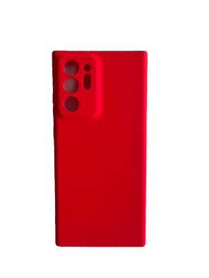 Carcasa Silicona Lisa Rojo Note 20 Ultra1