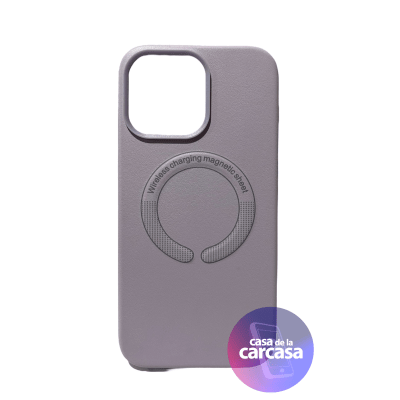 Carcasa Cuero Magsafe Rosado IPH 141