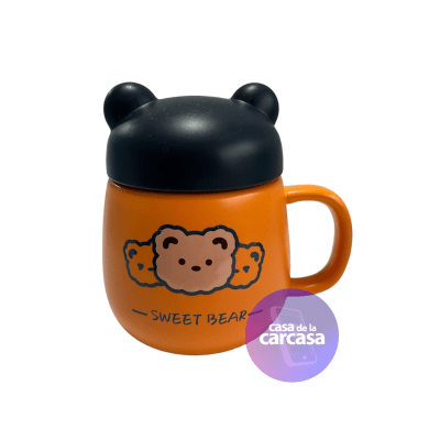 TAZON MUG OSO NARANJO A NARANJO/AZUL2