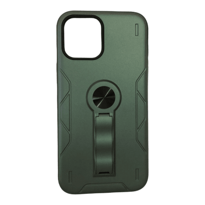 Carcasa iPhone 12 Pro Max Robótica con Soporte Verde1