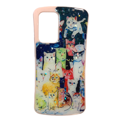 Carcasa A52 Diseño Gato1