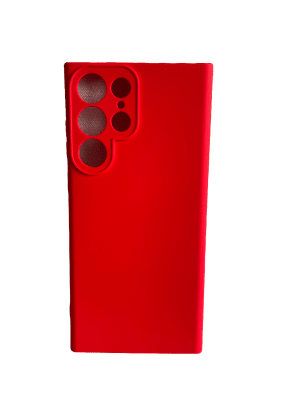 Carcasa Silicona Rojo S22 ULTRA1
