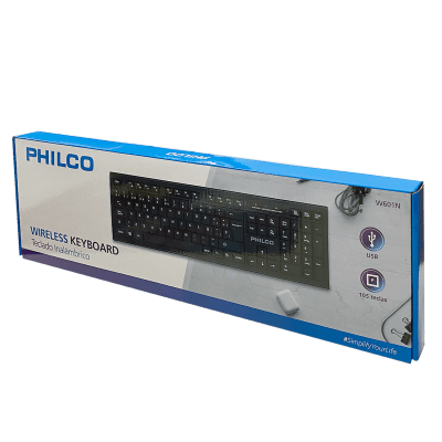 Teclado Inalambrico Philco W601N1