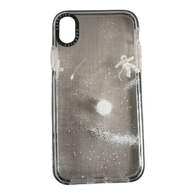 Carcasa iPhone XR Transparente Diseño Astronauta1