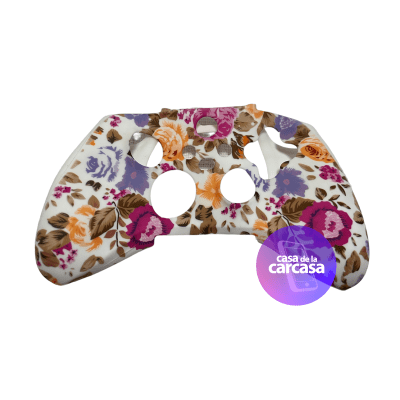 Funda Silicona Xbox Flores1