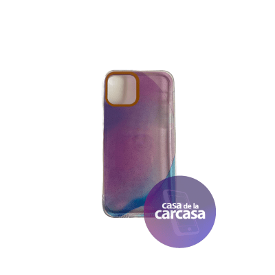 Carcasa Tornasol Brillo Morado iP 12/12 Pro
