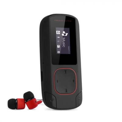 MP3 Energy Sistem Clip Bluetooth 8GB Con Audifonos Coral1