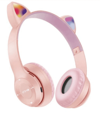 Fiddler Audifono Inalambrico Gato Rosa1