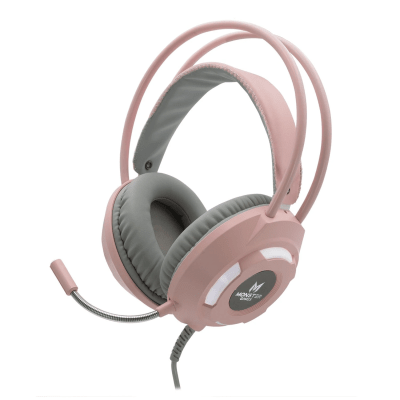 Audifonos Gamer Kind Girl Monster Pink AUG393