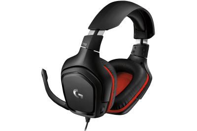 Audifono Gamer Logitech G332 Negro Rojo1