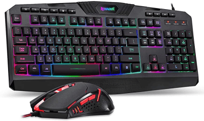Combo Teclado + Mouse Redragon Gaming Essentials
