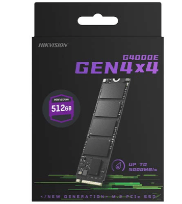 Disco Duro SSD M.2 512GB NVME PCIe G4000E Hikvision