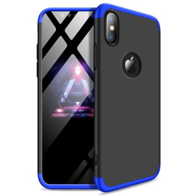 Carcasa GKK 360° iPhone XR Azul/Negro1