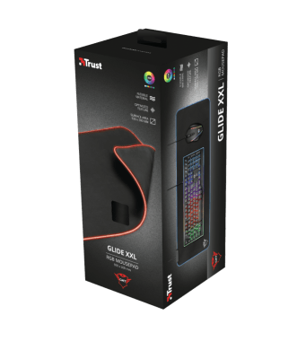 MOUSEPAD Gamer TRUST GLIDE XXL RGB GXT 7641