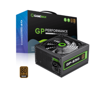 Fuente de poder 650W GP-650 GameMax 80 Plus1