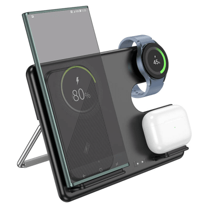 Cargador Inalámbrico Android 3 en 1 Hoco CQ23