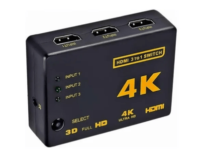 Switch HDMI 4K 3x1 Splitter 3 input 1 output Adweixlin Orvesion1