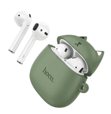 Audifono BT Cute Cat Verde EW452