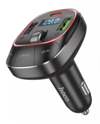 Transmisor FM Auto Negro QC 3.0 Hoco E761