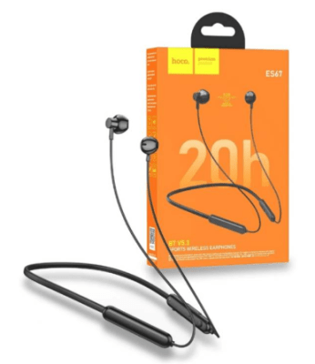 Audifono BT Negro 20 Hr Hoco ES67