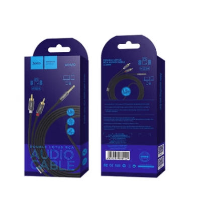 Cable Audio Doble RCA a 3.5mm Hoco UPA101