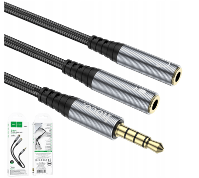 Adaptador Hoco UPA21 Auxiliar Hembra-Macho1