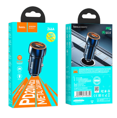 Cargador Auto Hoco Z46A1