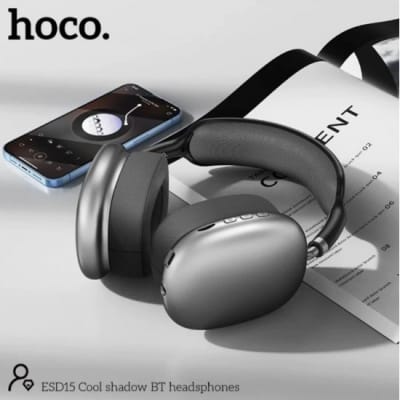 Audífonos Hoco ESD15 BT Gris1