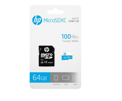 HP MicroSD 64GB mi3101
