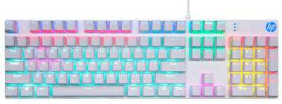 Teclado Mecanico HP GK400F Blanco1