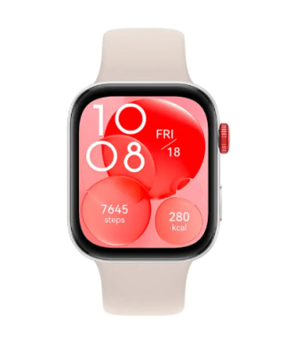 HUAWEI WATCH FIT 3 BLANCO  FLUOROELASTOMER STRAP1