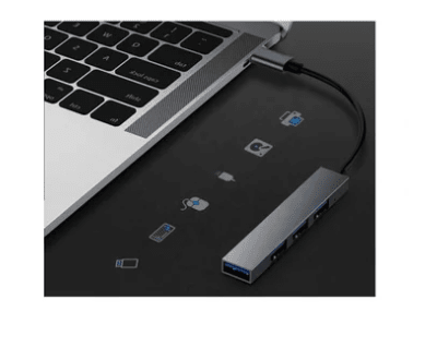 BIRLINK HUB TIPO C A 4 USB 2.0