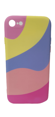 Carcasa iPhone 7/8/SE 2020 Silicona Colores y Lineas 21