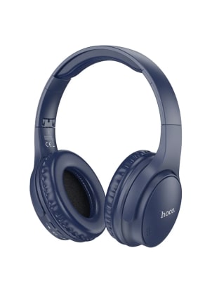 Audífonos BT Hoco W37 ANC Cancelación Ruido Azul2