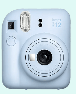 Kit instax mini 12 Blue + Film 101