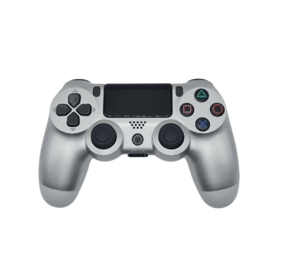 Joystick PS4 Plateado1