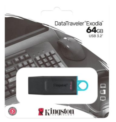 Pendrive 64gb 3.2 Kingston