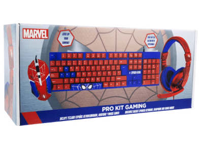 KIT GAMER SPIDERMAN 3 EN 1