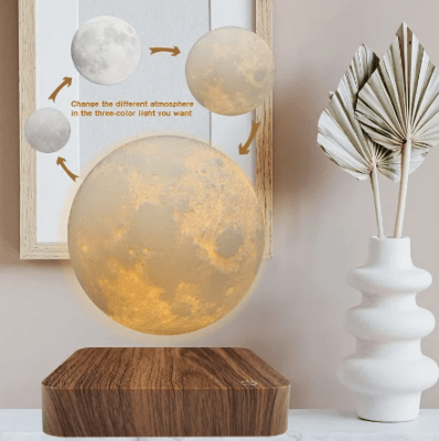 Lampara Luna Levitating 3 Colores1